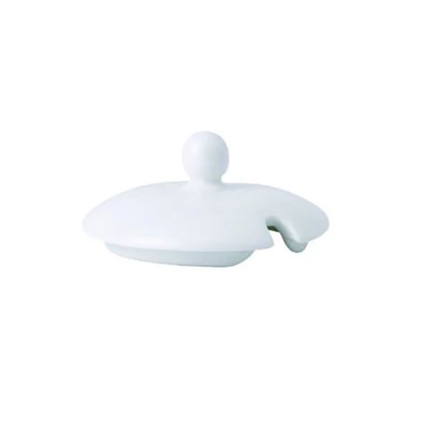 Wedgwood Connaught Bone China White Round Cover For Jam Dish BP974
