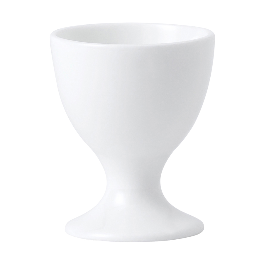 Wedgwood Connaught Bone China White Round Footed Egg Cup 6.5cm