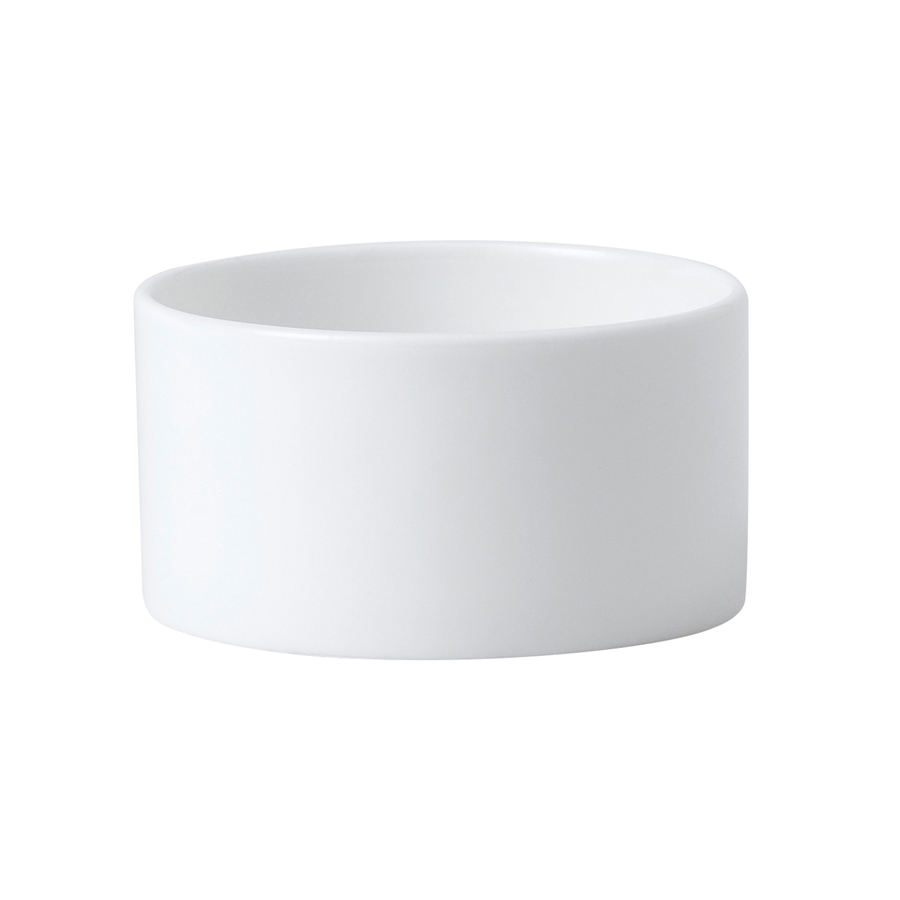 Wedgwood Connaught Bone China White Round Butter Dish 6.7cm