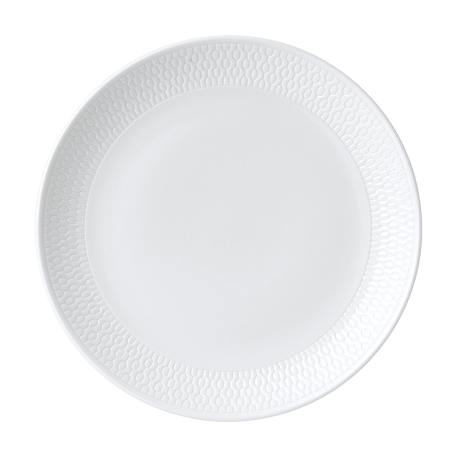 Wedgwood Gio Bone China White Round Coupe Plate 17cm
