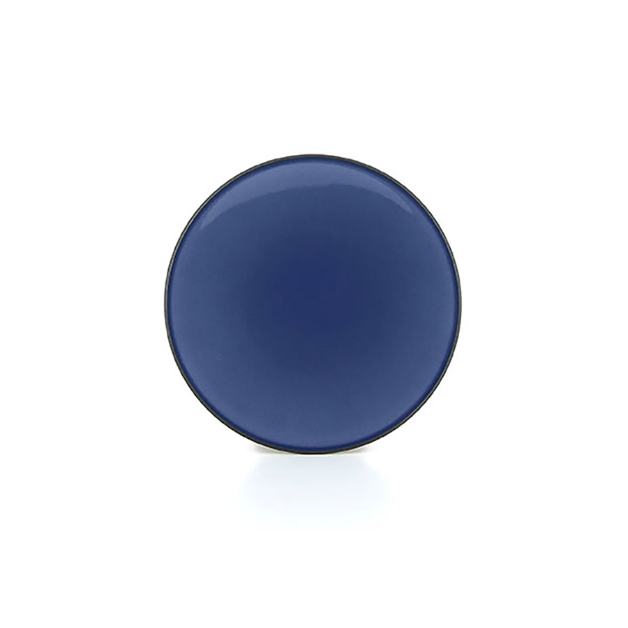 Revol Equinoxe Porcelain Cirrus Blue Round Bread Plate 16cm