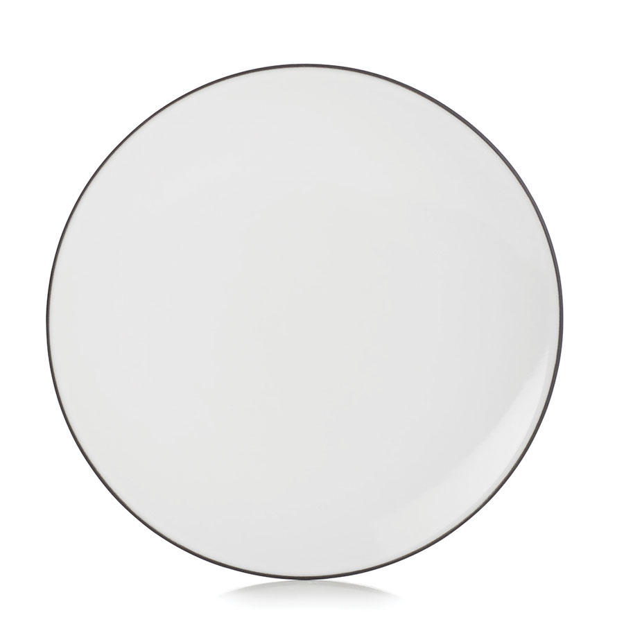 Revol Equinoxe Porcelain White Round Dessert Plate 21.5cm