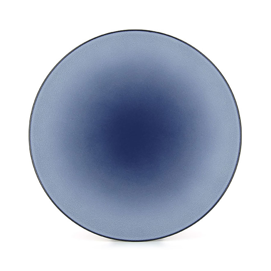 Revol Equinoxe Porcelain Cirrus Blue Round Presentation Plate 31cm