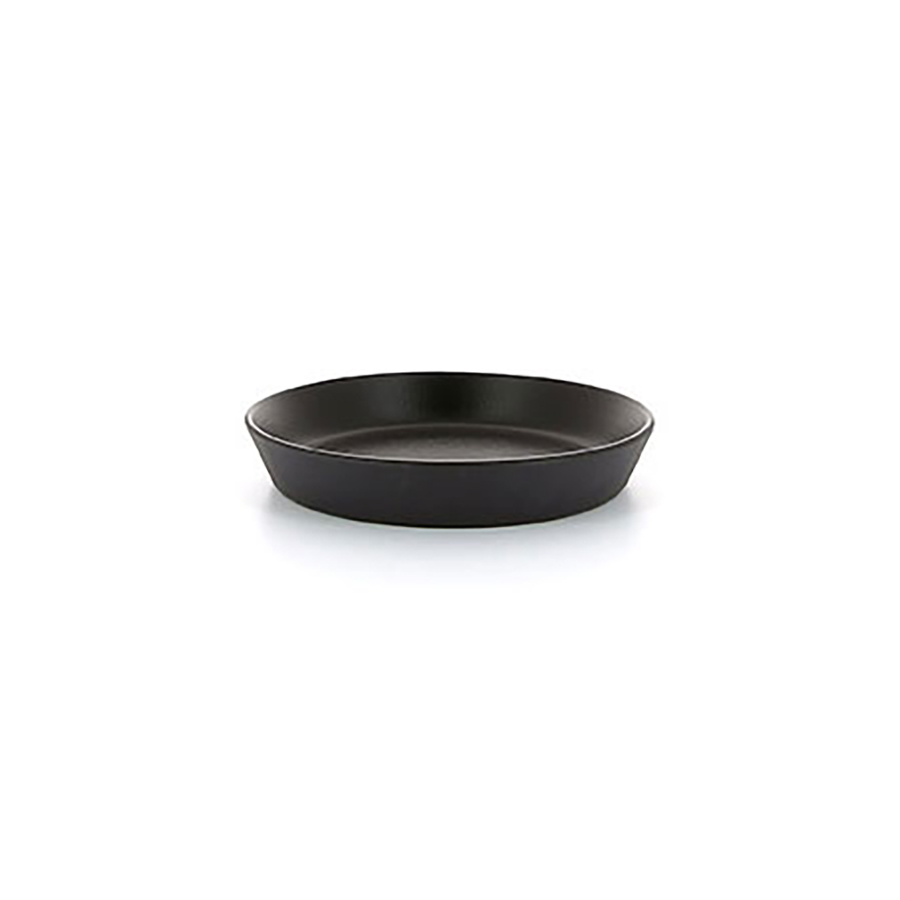 Revol Equinoxe Porcelain Black Round Bowl 14cm 20cl