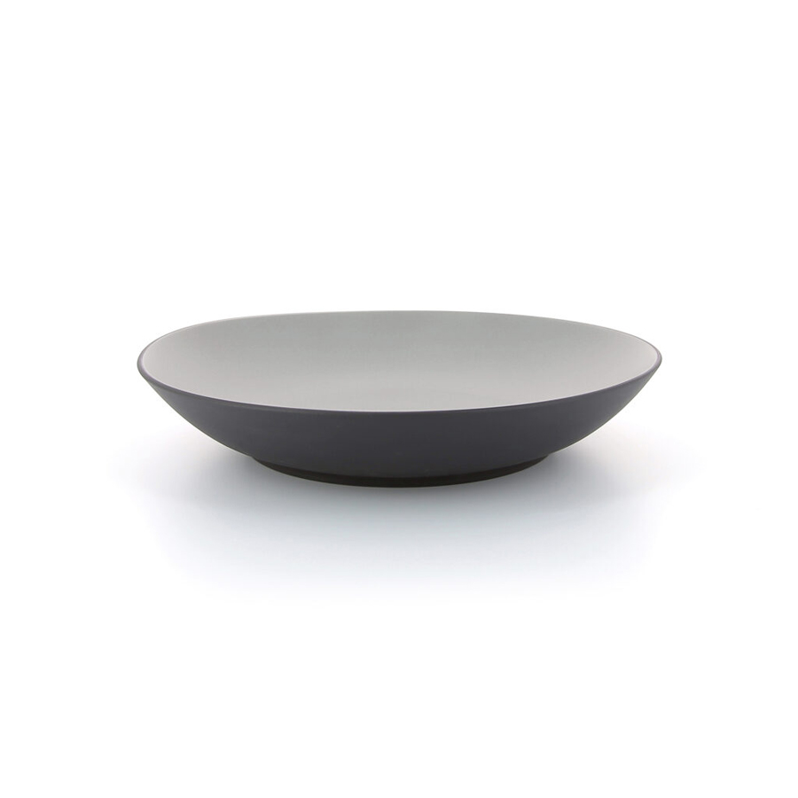 Revol Equinoxe Porcelain Pepper Round Coupe Plate 27cm