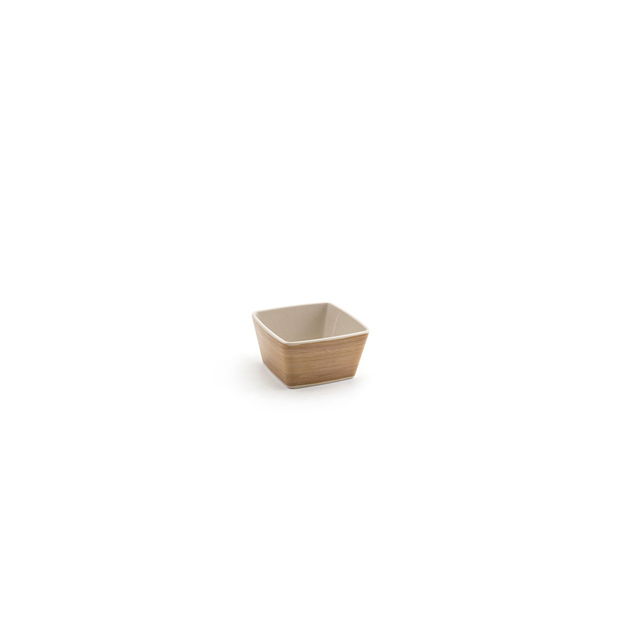 Front Of The House Platewise Bamboo MOD Square Ramekin 5oz