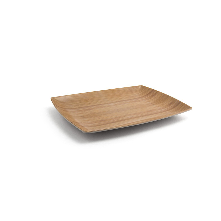 Front Of The House Platewise Bamboo MOD Rectangular Plate 30.5x22.9cm