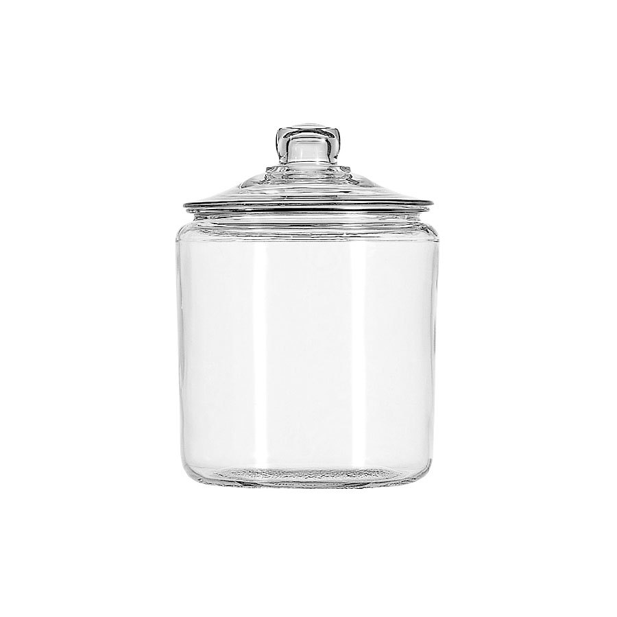 Biscotti Jars Clear Glass 3.8ltr 18.7cm