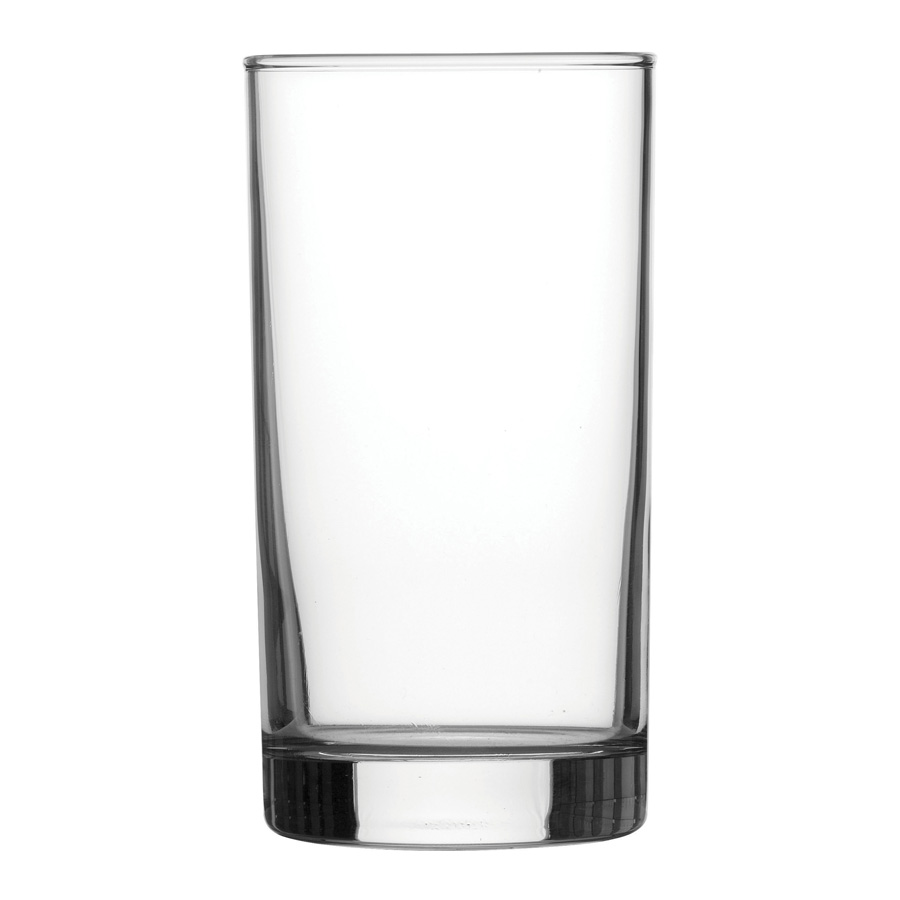 Arcoroc Hiball Nucleated Beer Glass 10oz Dual Stamped