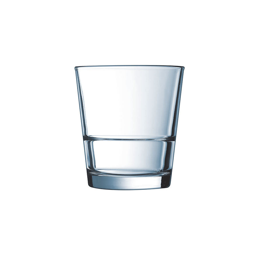 Stack Up Old Fashioned Tumbler 21Cl (Tempered)