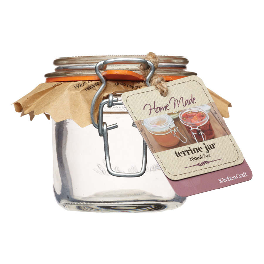 Home Made Glass 200ml Terrine Jar