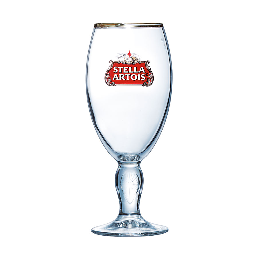 Stella Chalice 29cl 10oz CE Half Pint Glass