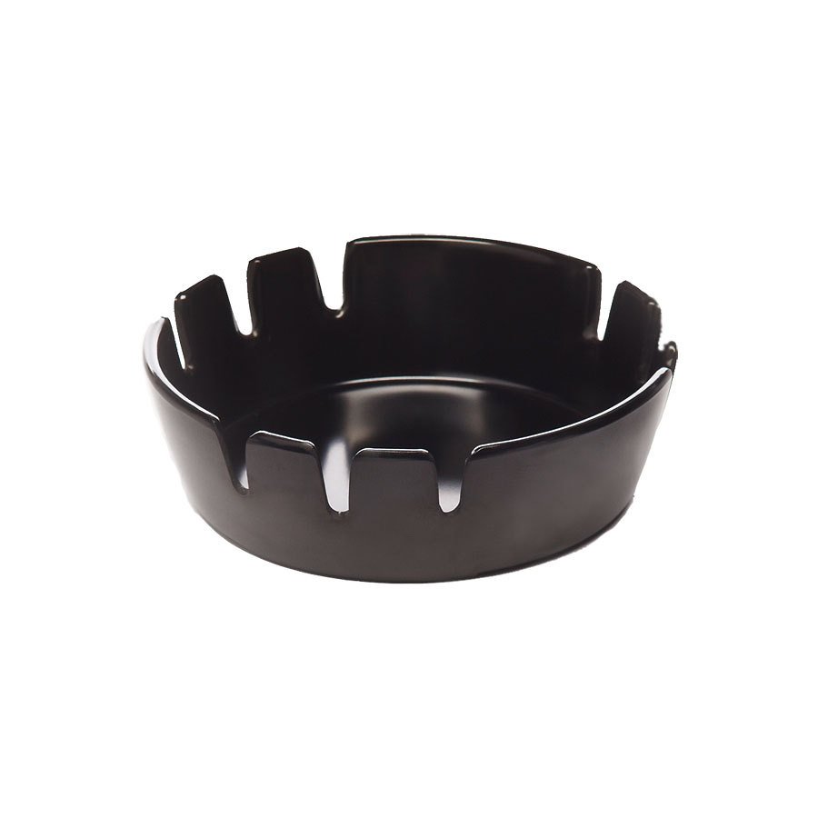 Mirage Black Melamine Ashtray 10cm 4 Inch