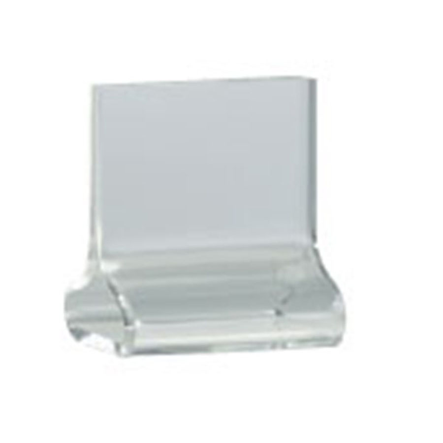 T Shape Menu Holder Clear Perspex 5 x 5cm