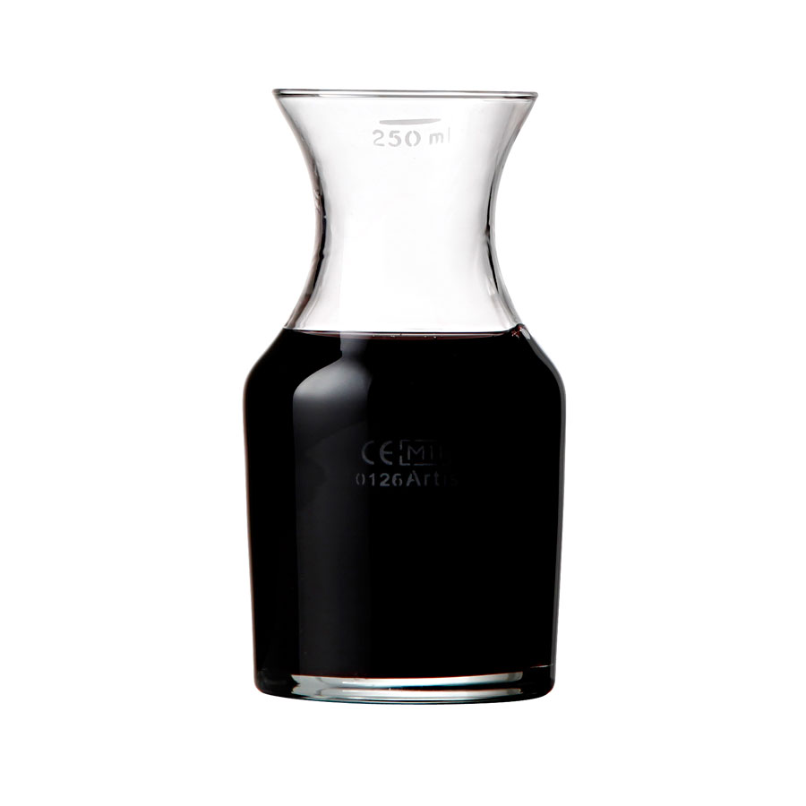 Carafe CE Stamped 0 1/4ltr Lined