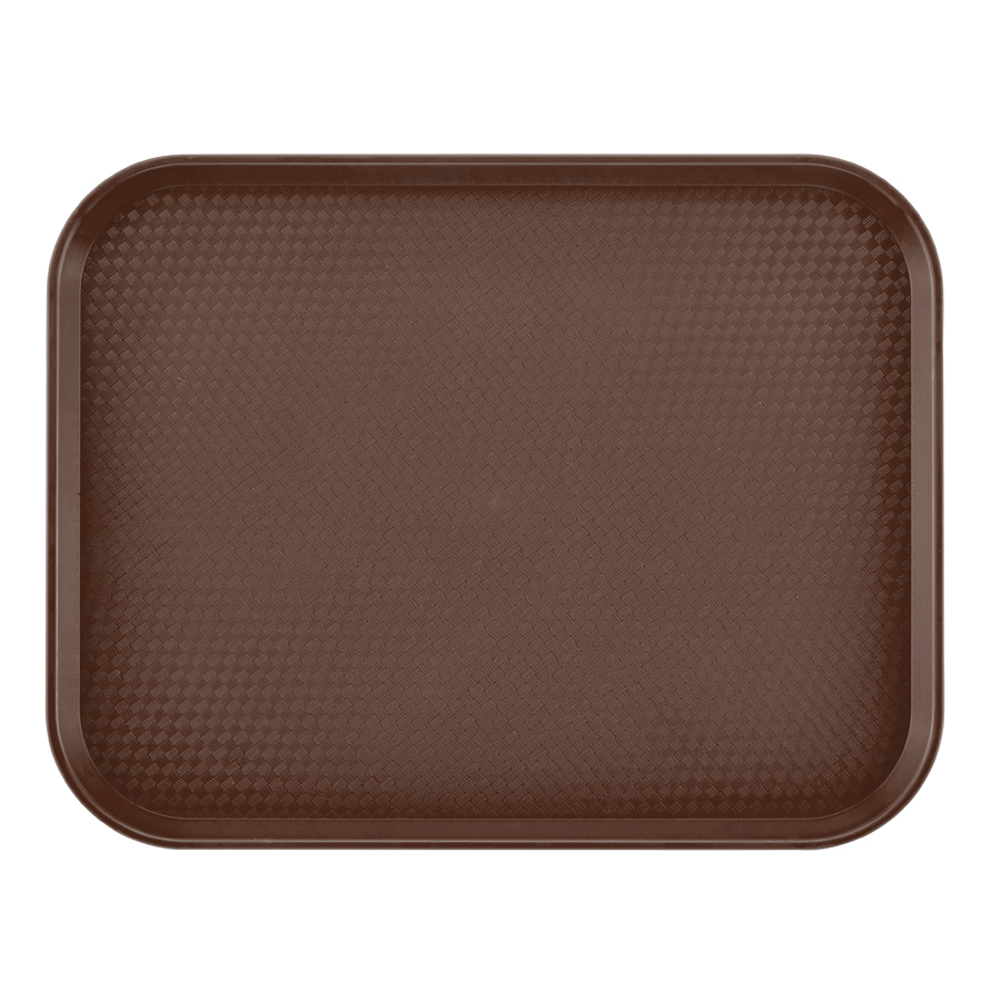 Cambro Fast Food Plastic Brown Rectangular Tray 45x35cm