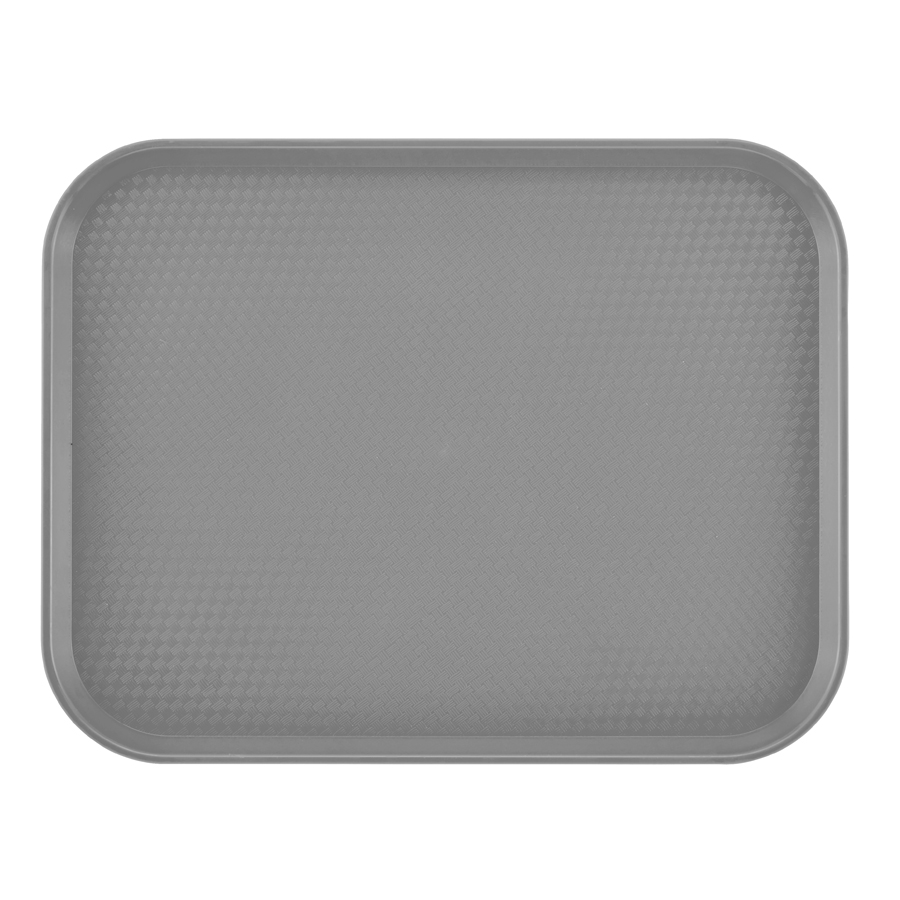 Cambro Fast Food Plastic Pearl Grey Rectangular Tray 45x35cm