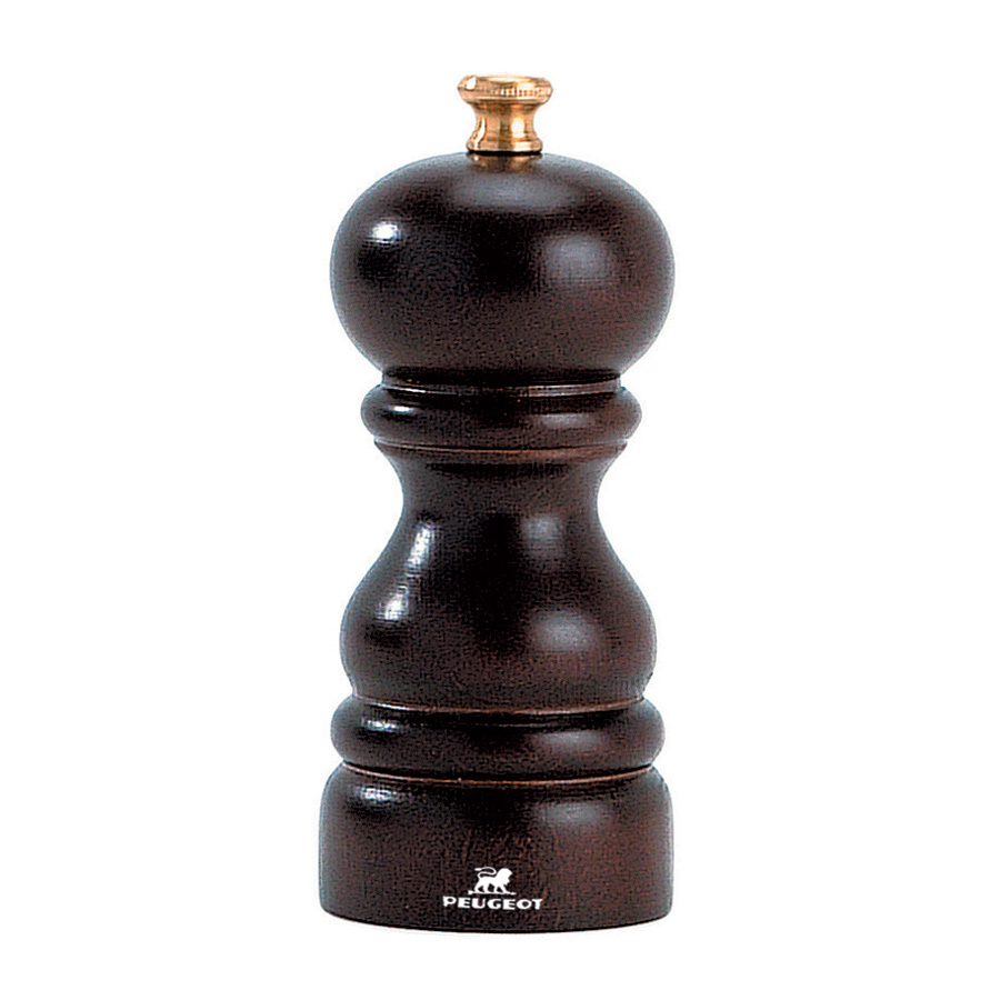 Paris Pepper Mill Dark Wood Wooden 12cm