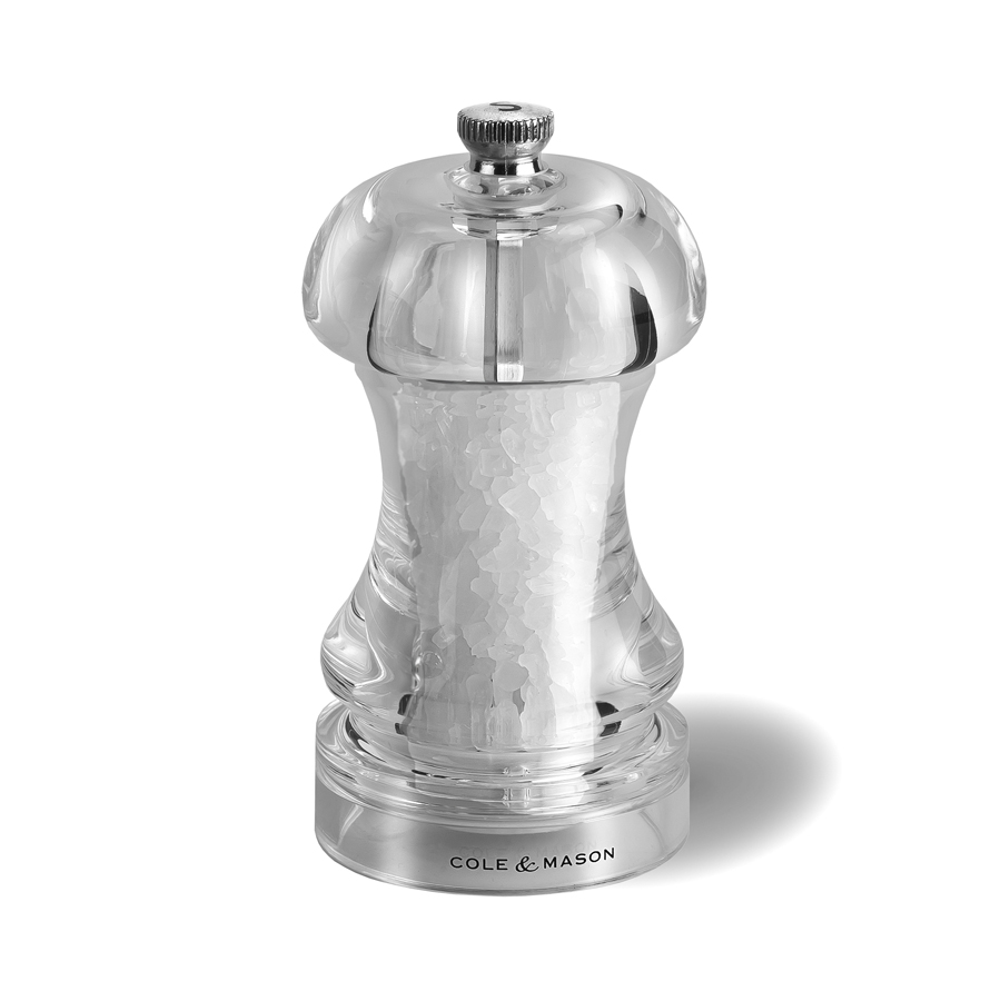 Cole & Mason Capstan Clear Acrylic Pepper Mill 11.5cm
