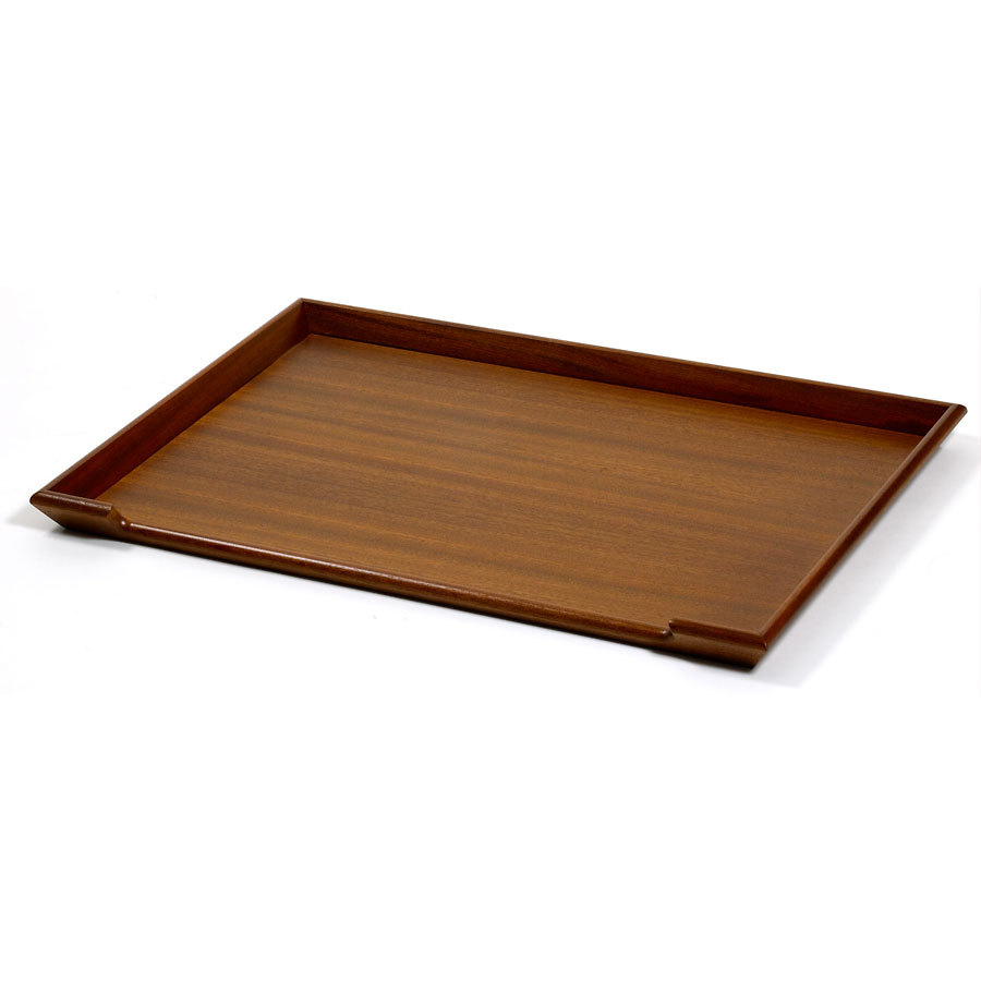 Space Saving Tray Mahogony 64.5X44.5cm