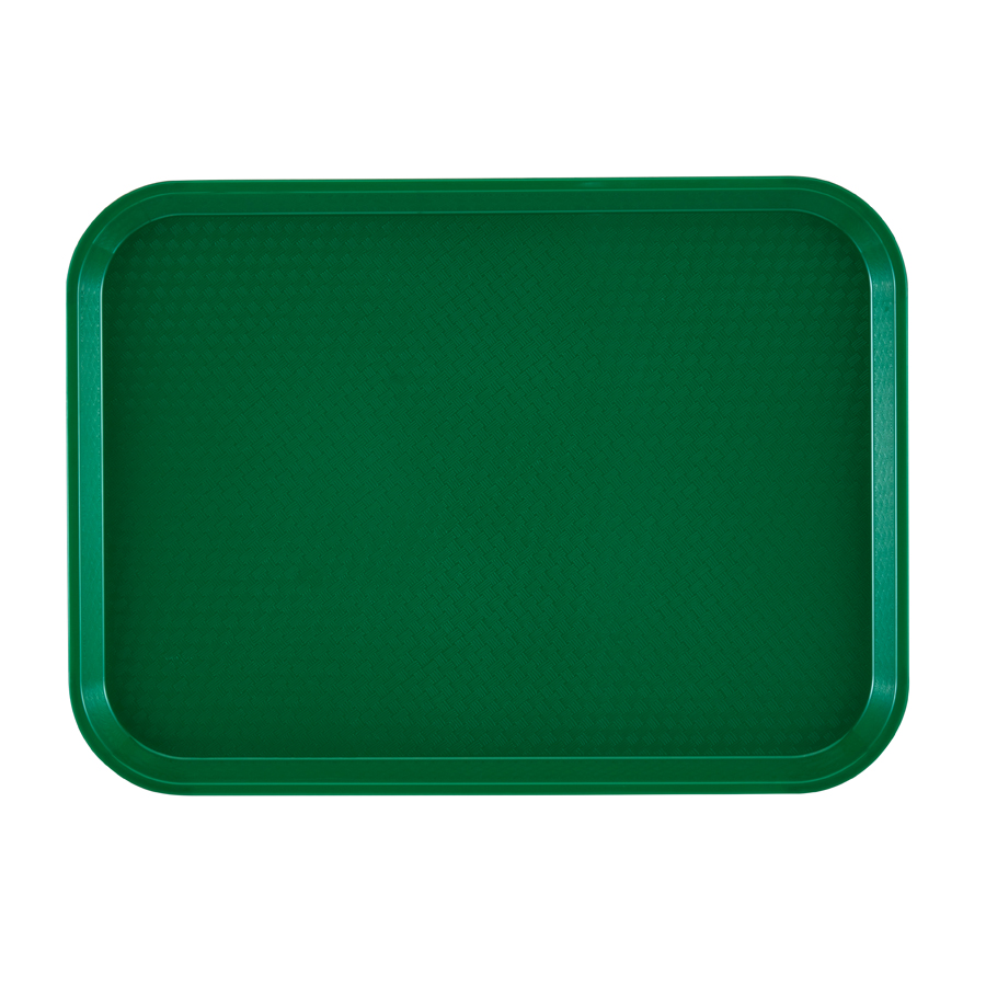 Cambro Fast Food Plastic Sherwood Green Rectangular Tray 45x35cm