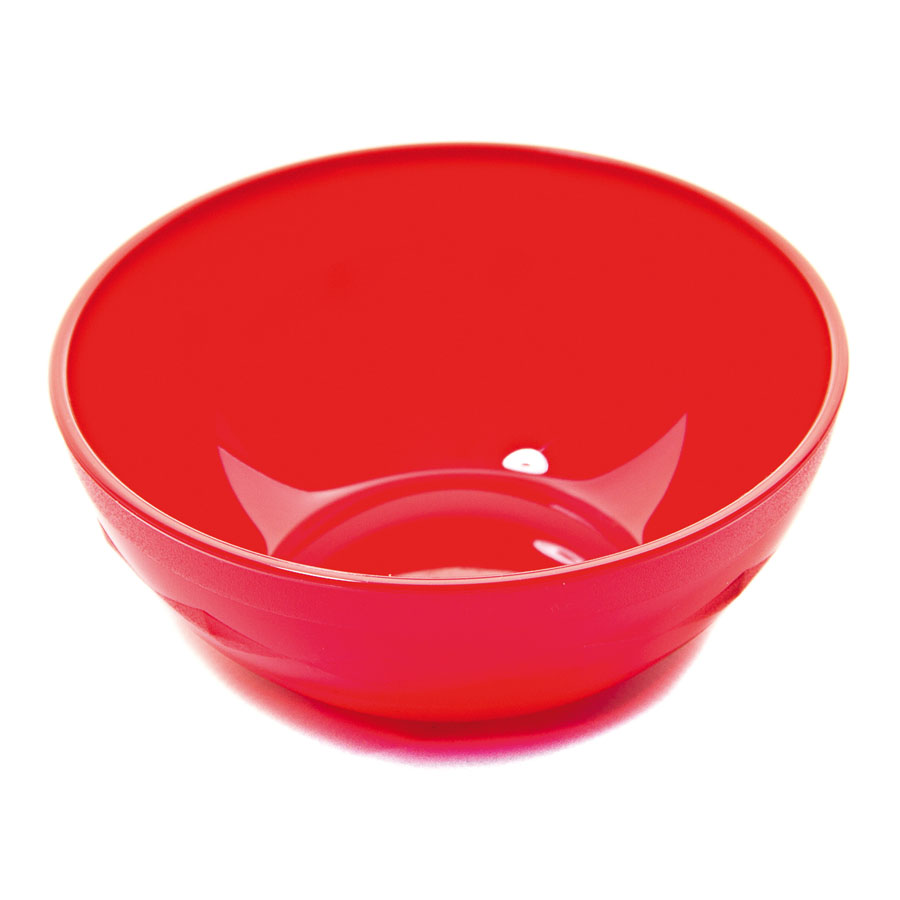 Harfield Polycarbonate Red Round Bowl 12cm 350ml 12oz