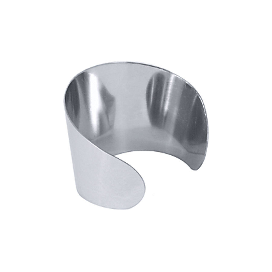 Contacto Mirror Polished Finish 18 10 Stainless Steel Napkin Ring