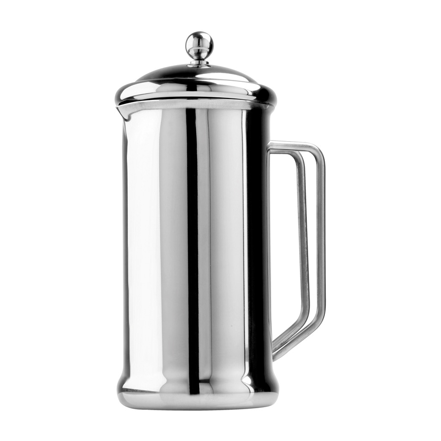 Cafetiere 3 Cup Mirror Polished Stainless Steel