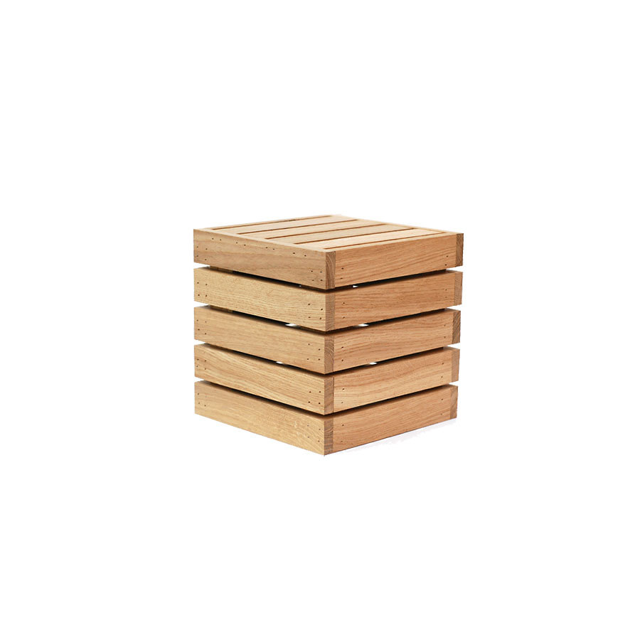 Rustic Oak Riser - Small 150 x 150 x 150mm