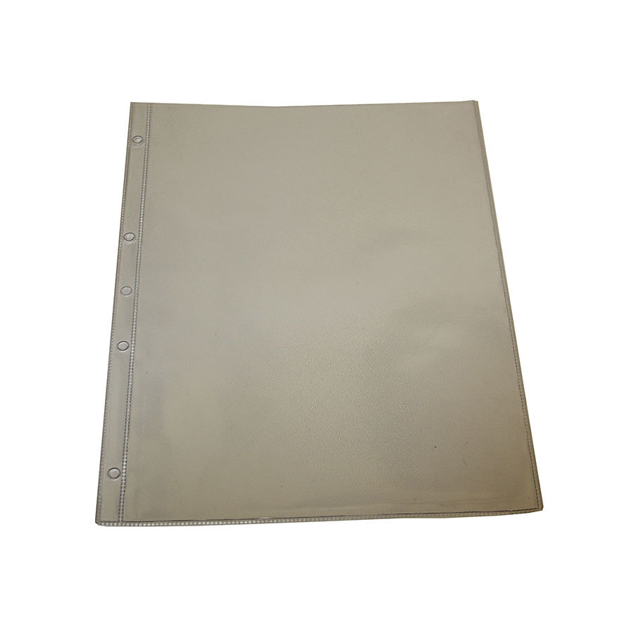 Carrick Single A4 PVC Pocket Wood Effect Menu 30x23cm