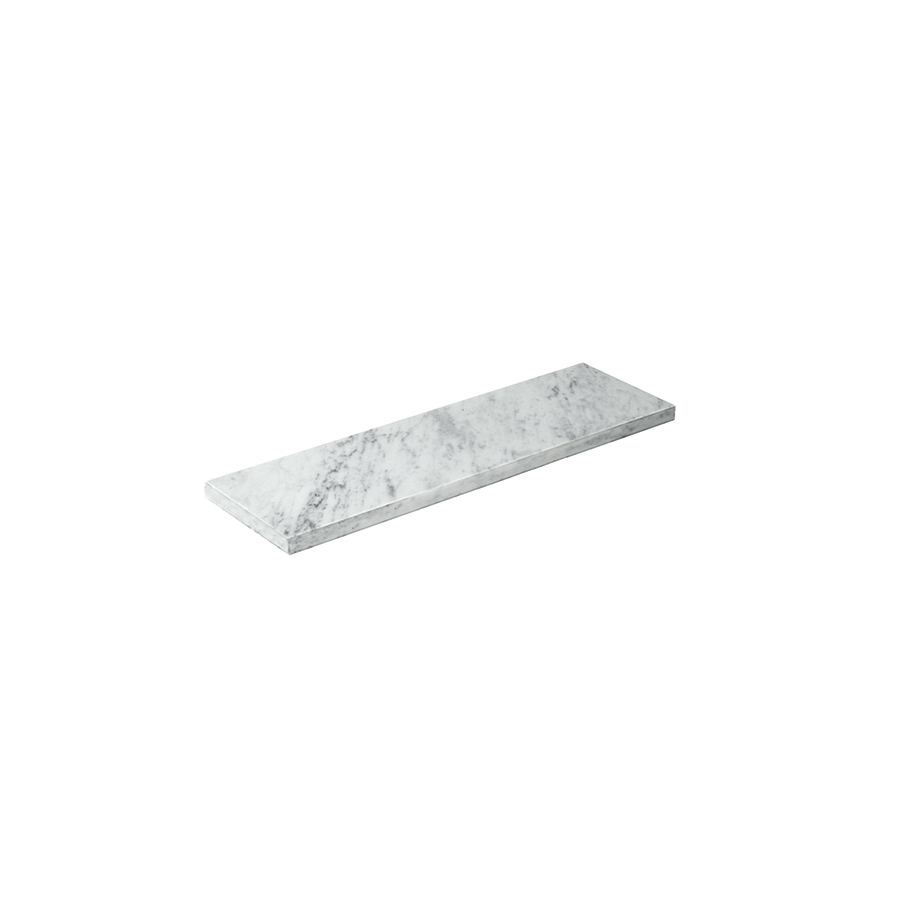 Flow Marble Top 530 x 162.5 x 20mm White