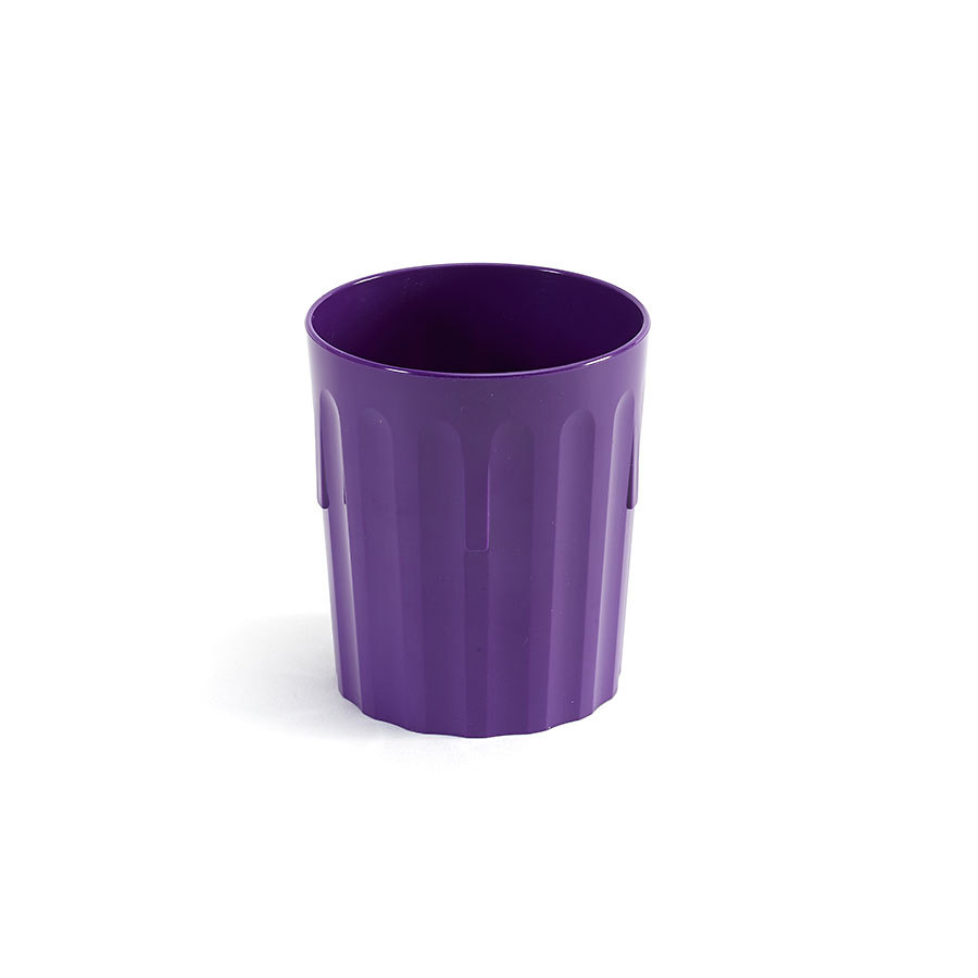 Harfield Polycarbonate Purple Fluted Tumbler 8oz