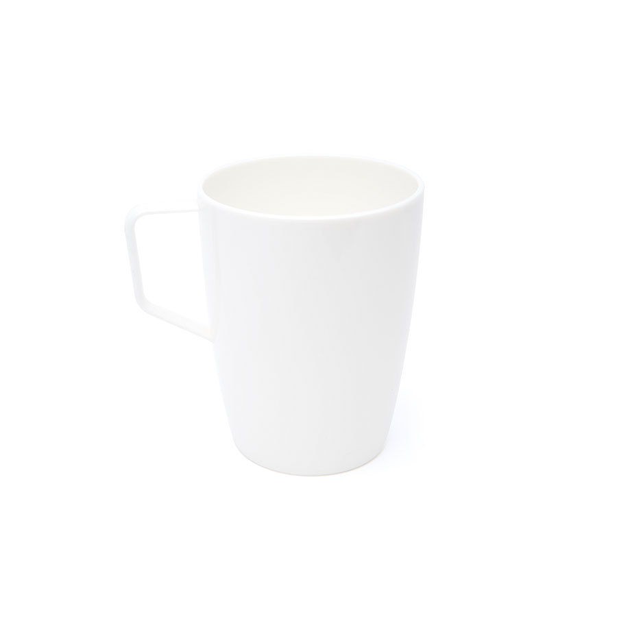 Harfield Polycarbonate White Handled Beaker 28cl 10oz