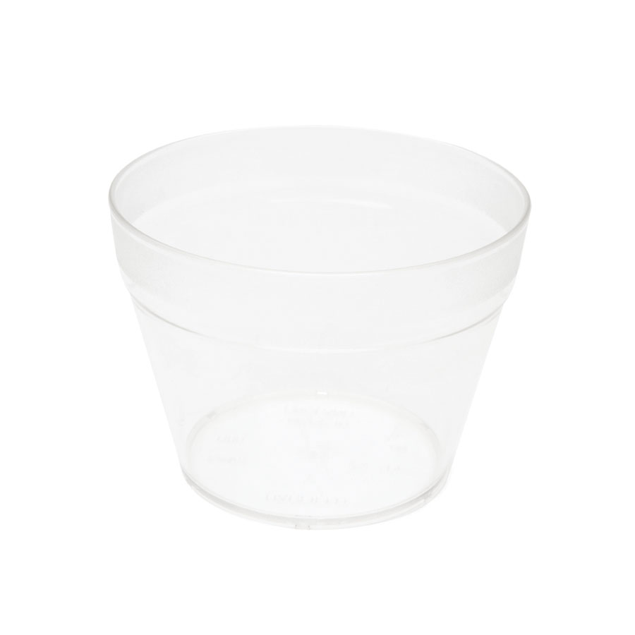 Harfield Polycarbonate Clear Round Multipot 450ml 16.6oz