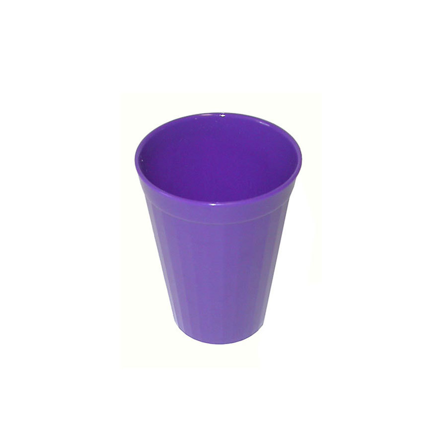 Harfield Polycarbonate Purple Fluted Tumbler 7oz