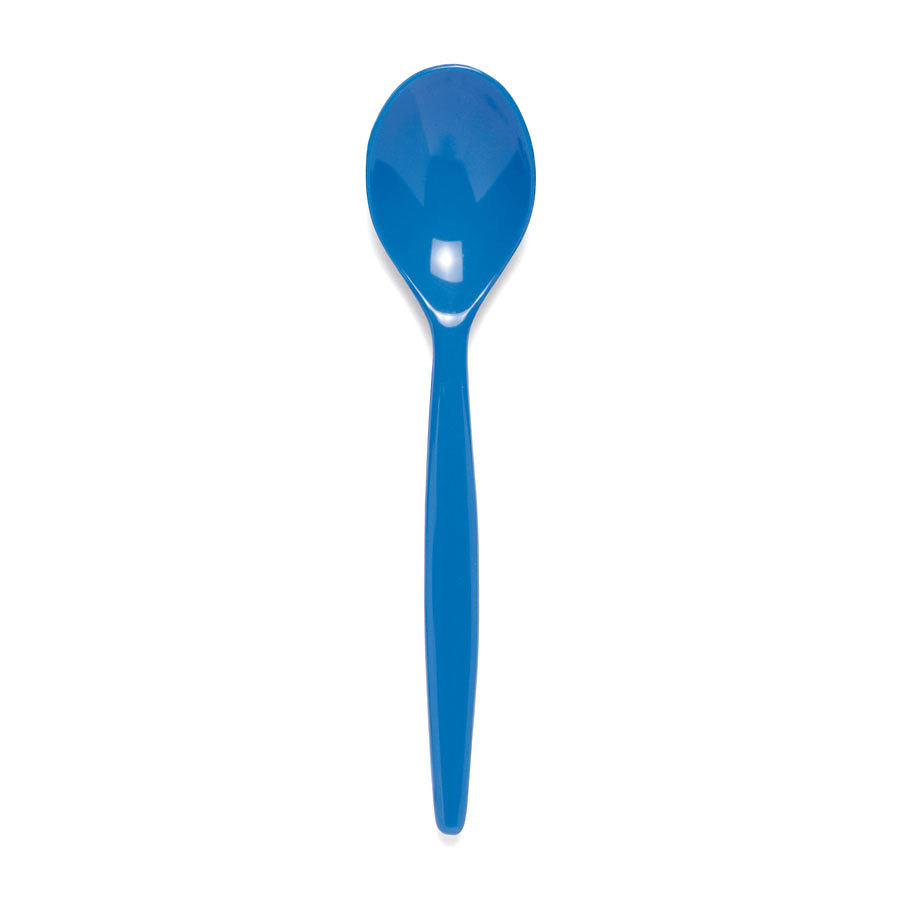 Harfield Polycarbonate Dessert Spoon Standard Blue 20cm