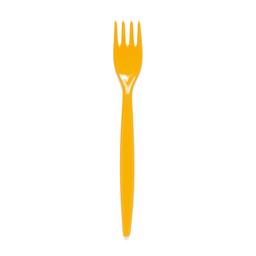 Harfield Polycarbonate Fork Standard Yellow 20cm