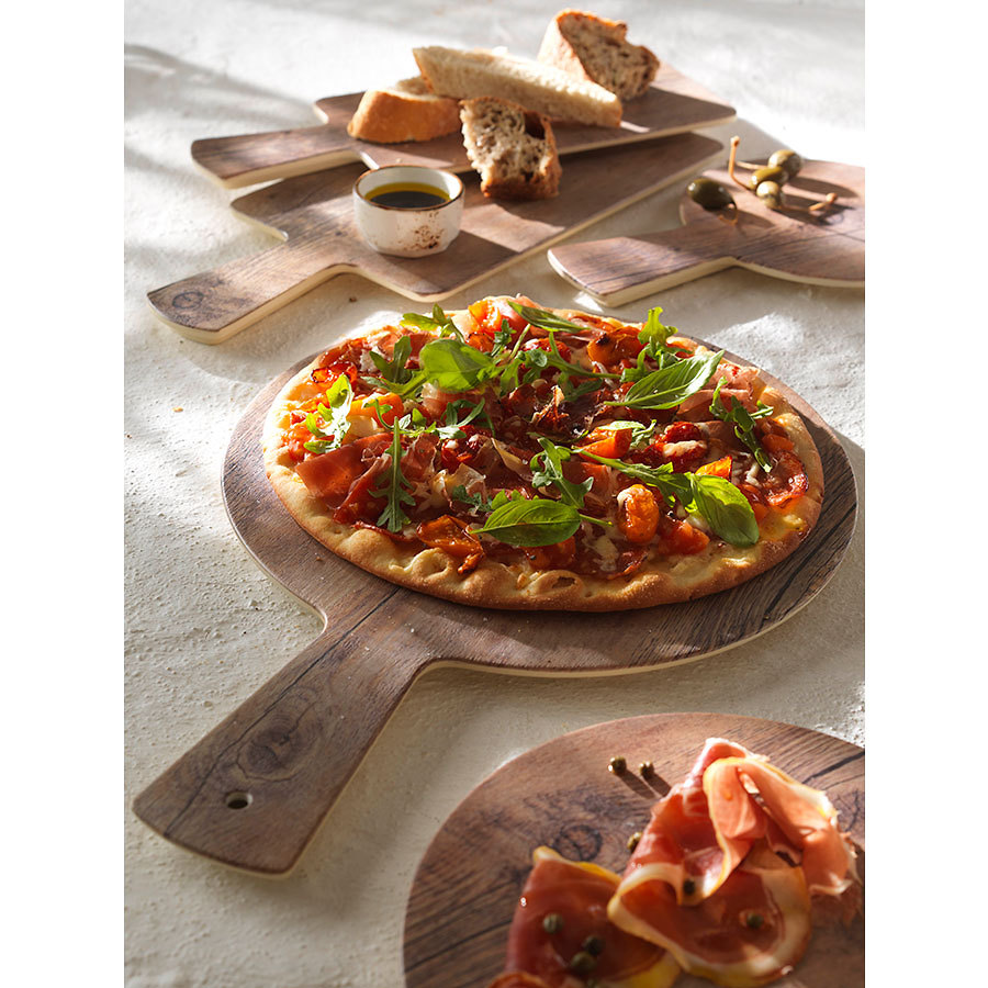 Steelite Creations Driftwood Melamine Rectangular Serving Board 27x14cm