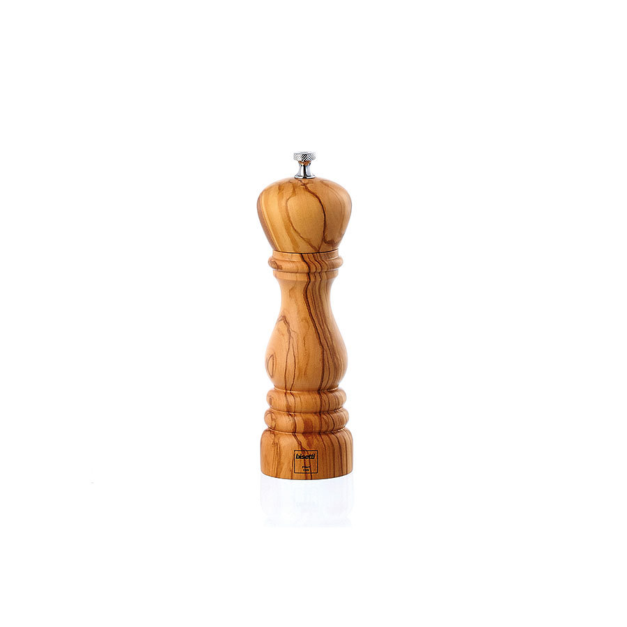 Bisetti Imperia Olive Wood Salt Mill 19cm