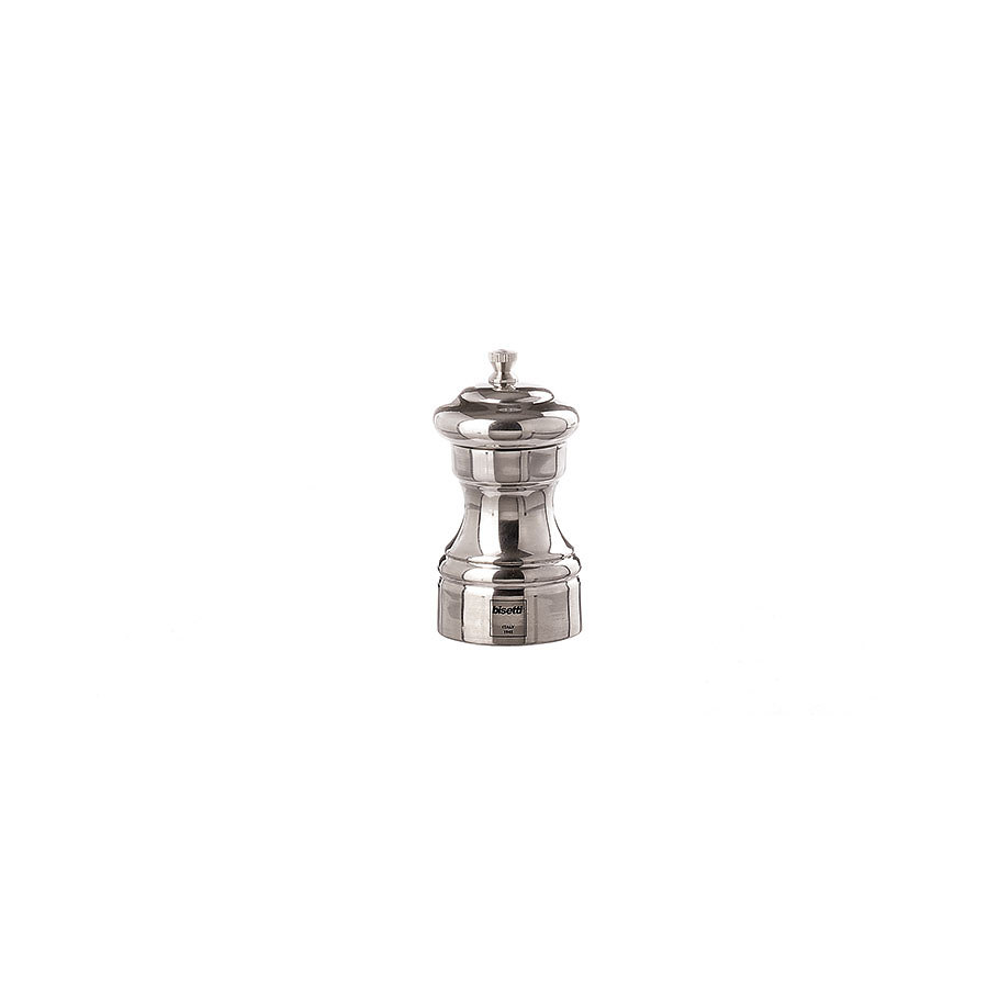 Bisetti Messina Pewter Pepper Mill 10cm