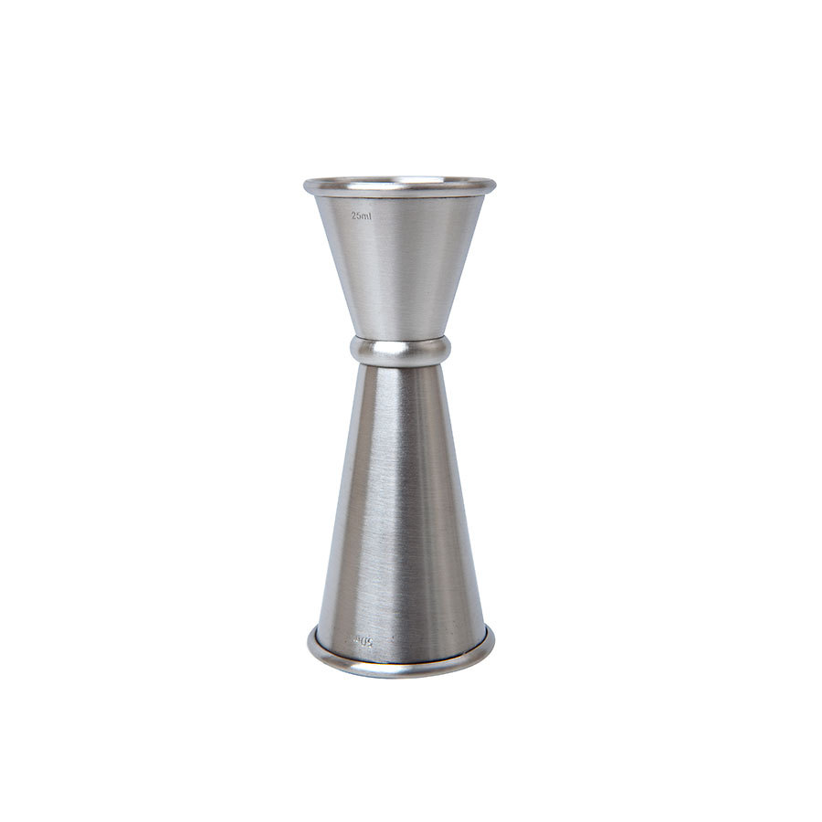 Mezclar 25/50ml S/S Banded Jigger