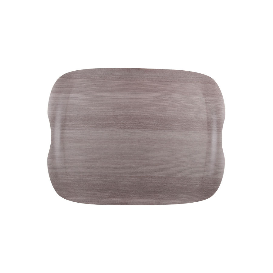 Roltex Tray Wave 43cm x 23cm Grey Wood