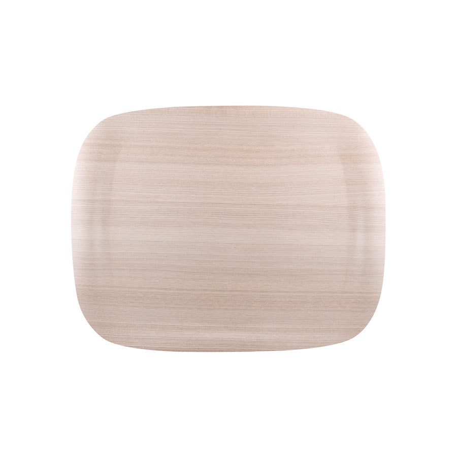 Roltex Tray Wave 46cm x 36cm Light Wood