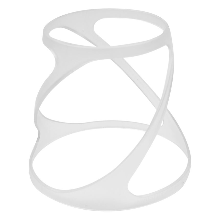 Clear Polycarbonate Twist Riser 150mm 6 in