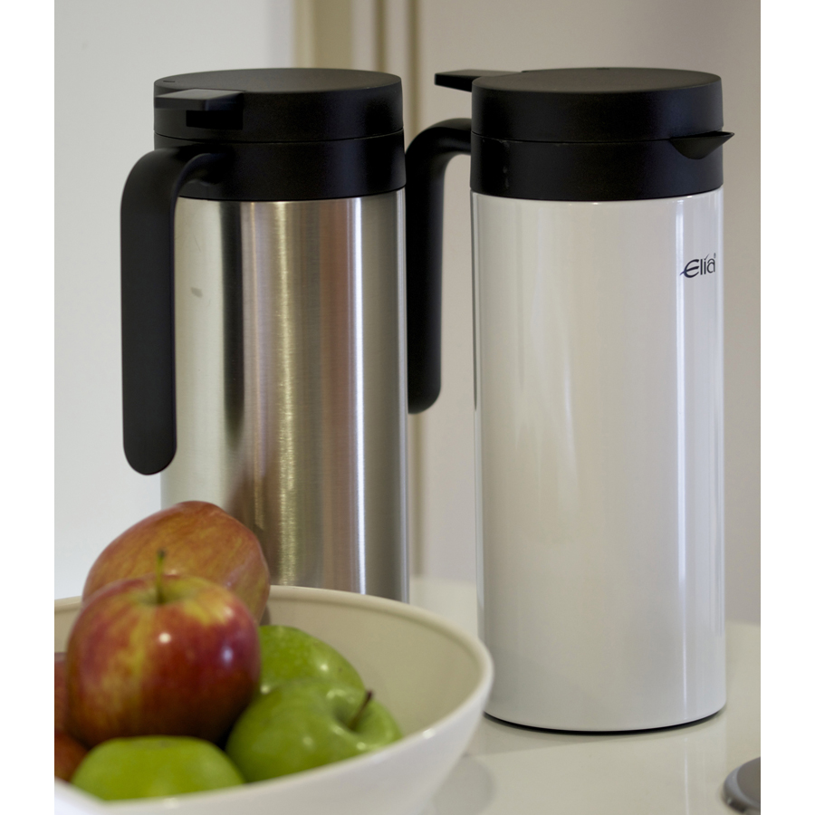 Cylinder-Type Vacuum Jug 1.5 Ltr White