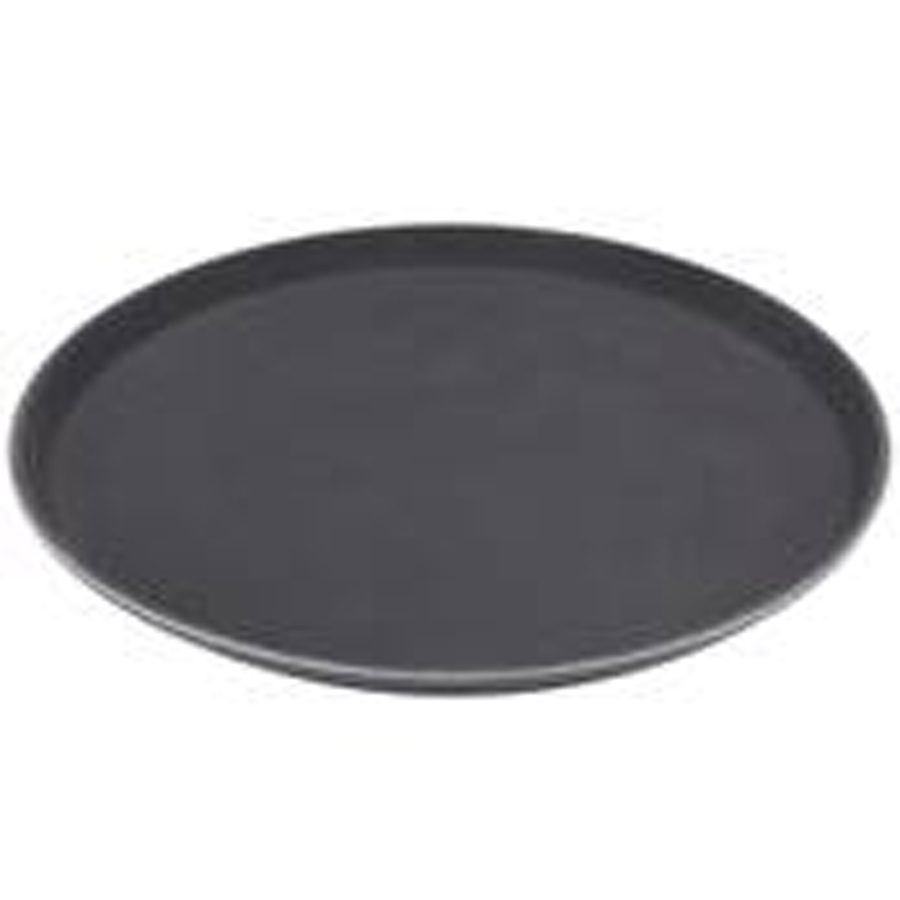 Round Black Dinner Platter 10.5 Inch