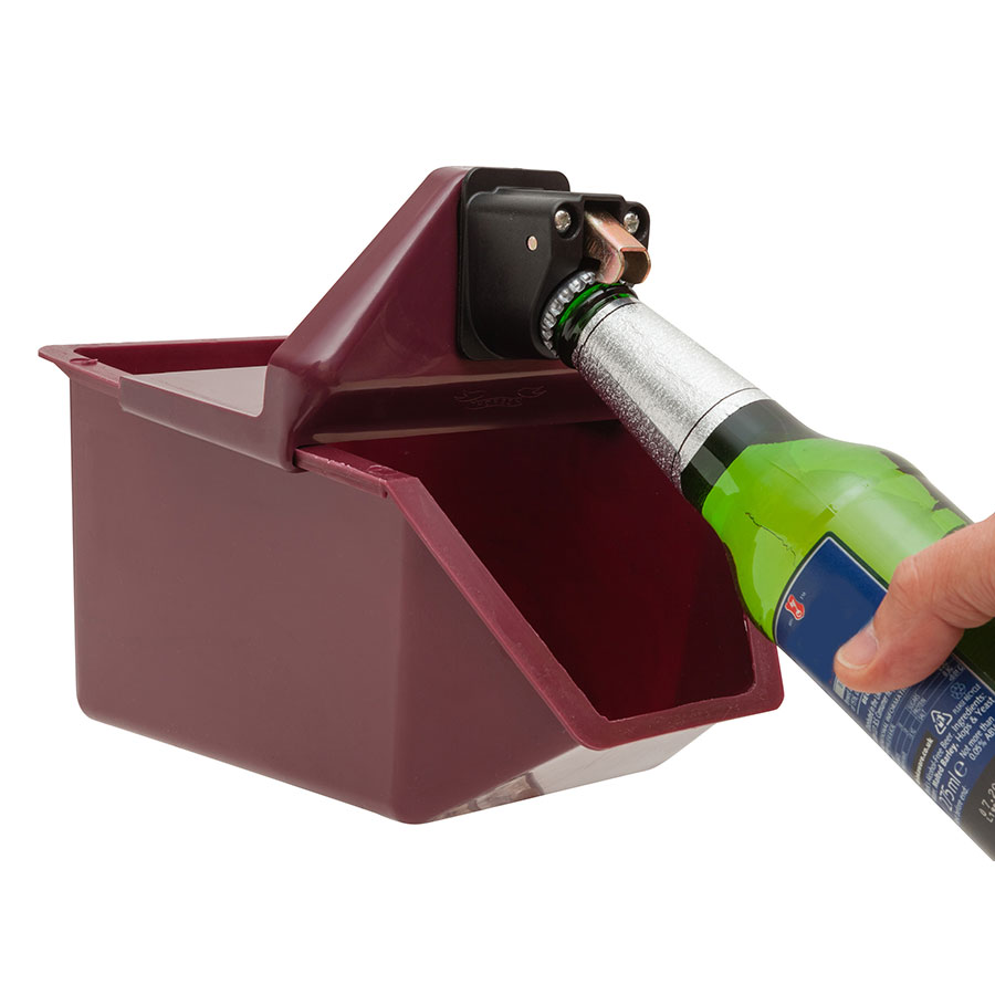 Undercounter Bottle Opener With Catcher