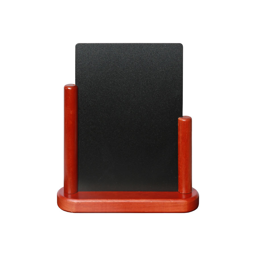 Medium Table Chalk Board Wood Mahogany Finish