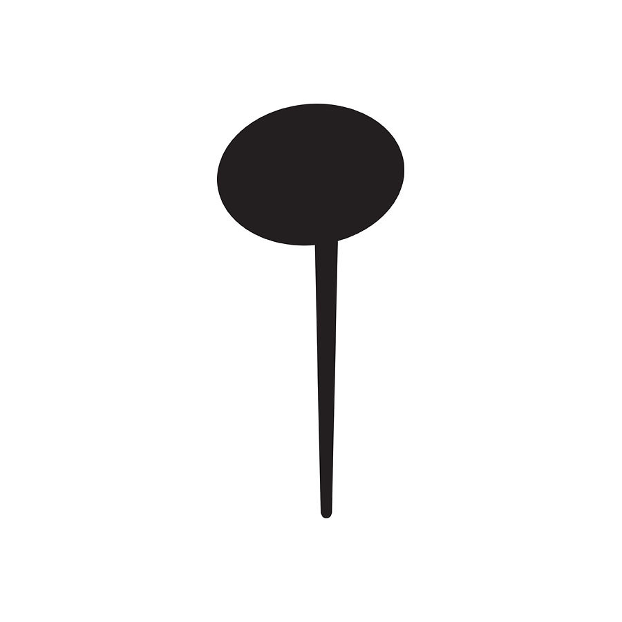 Silhouette Bubble Chalk Board Tags Set Of 5