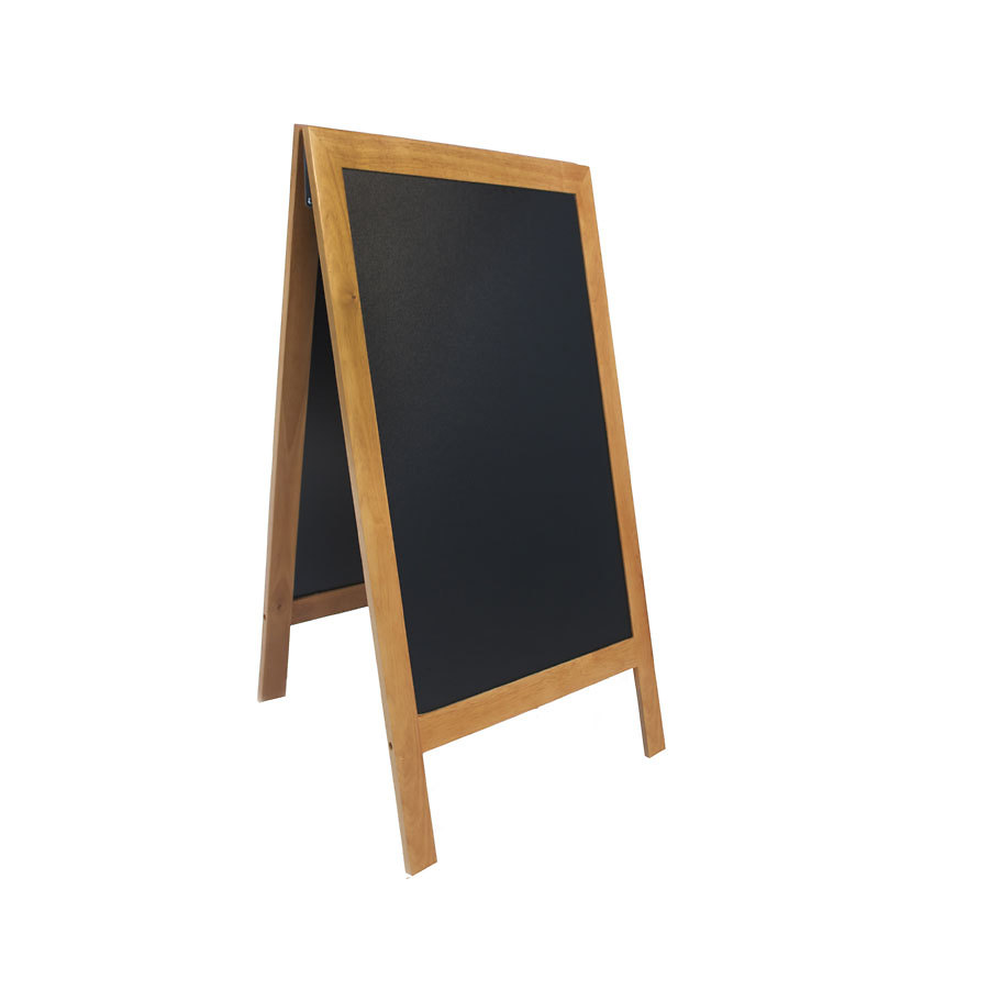 Hard wood pavement chalk board teak